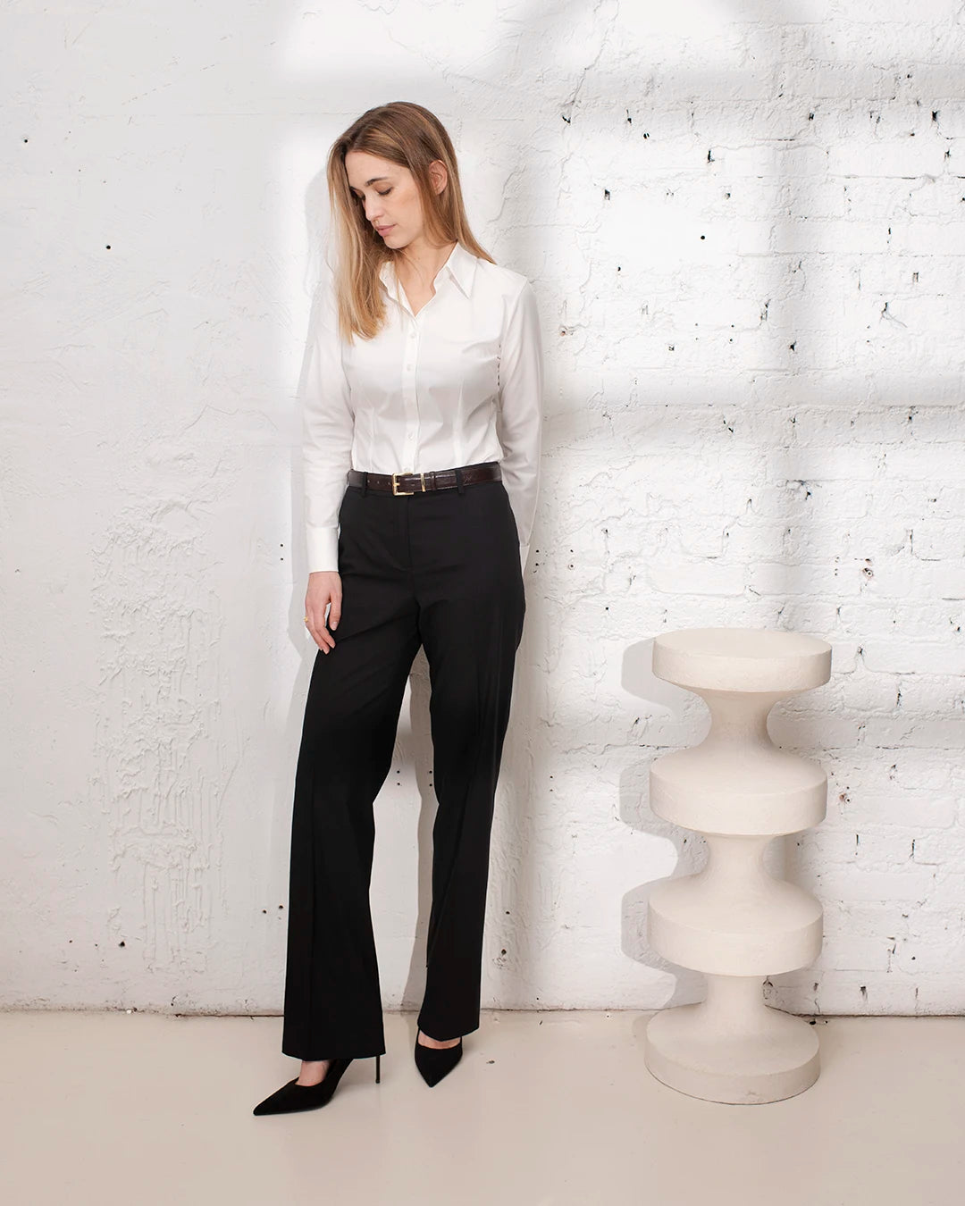 Pantalon droit Berlin - Noir
