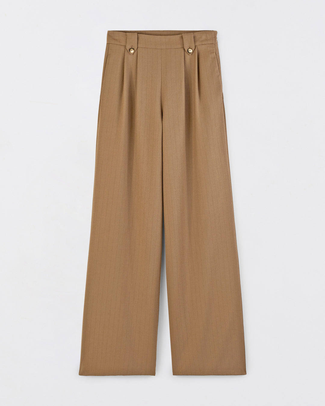 ensemble-tailleur-camel-raye-femme-chic-veste-blazer-pantalon-large