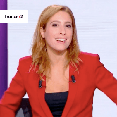 Léa Salamé, journaliste politique