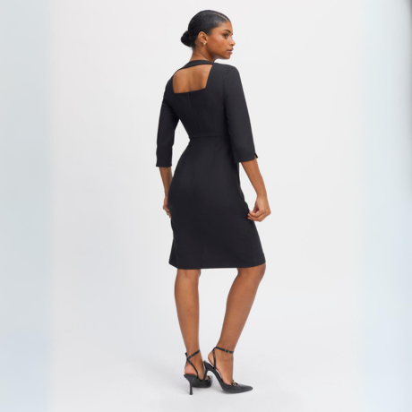 Robe de cocktail pour un mariage chic