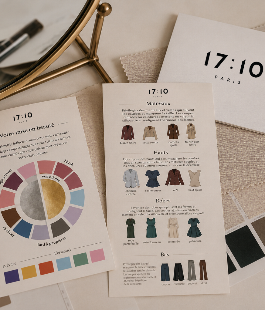 Recommandations personnalisées de morphologie et colorimétrie lors d'un bilan d'image