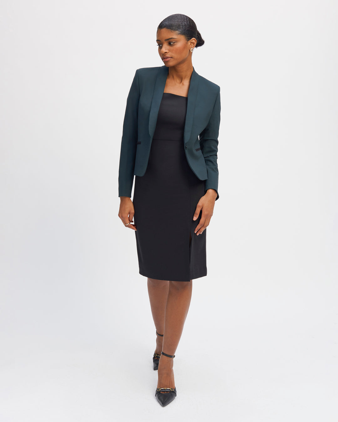 business suit clothes green, fitted suit for become confindent <br>